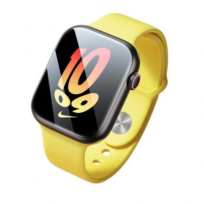 Baseus NanoCrystal Full Screen Protector Set (P6001510B201-02) - комплект от 2 броя защитно покритие с извити ръбове за целия дисплей на Apple Watch 41мм (прозрачен) 3