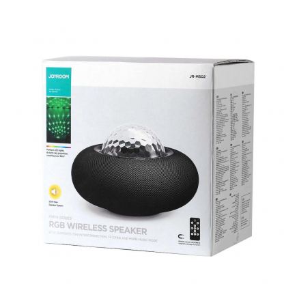 Joyroom Maya Series RGB Wireless Speaker 20W - безжичен Bluetooth спийкър с парти топка (черен) 2