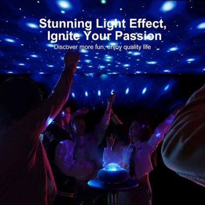 Joyroom Maya Series RGB Wireless Speaker 20W - безжичен Bluetooth спийкър с парти топка (черен) 6