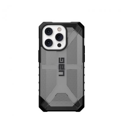 Urban Armor Gear Plasma Case - удароустойчив хибриден кейс за iPhone 15 Pro Max (черен-прозрачен) 3