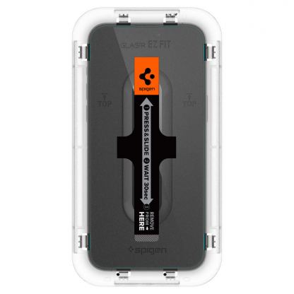 Spigen Glas.tR EZ Fit Tempered Glass - стъклено защитно покритие за дисплея на iPhone 15 Plus (прозрачен) 3
