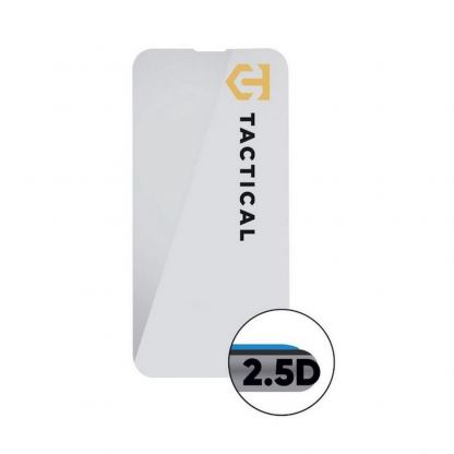 Tactical Glass Shield 2.5D - калено стъклено защитно покритие (0.33 мм) за дисплея на iPhone 15 Plus (прозрачен) 2