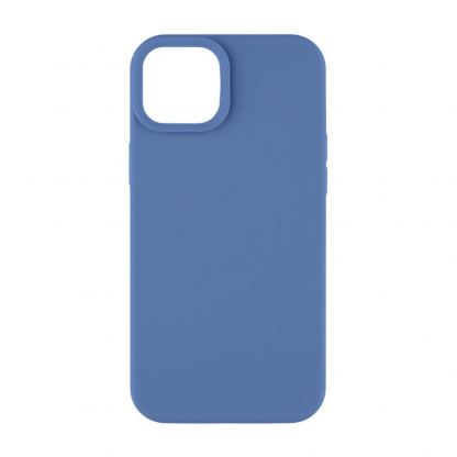 Tactical Velvet Smoothie Cover - силиконов калъф за iPhone 15 Plus (син) 2