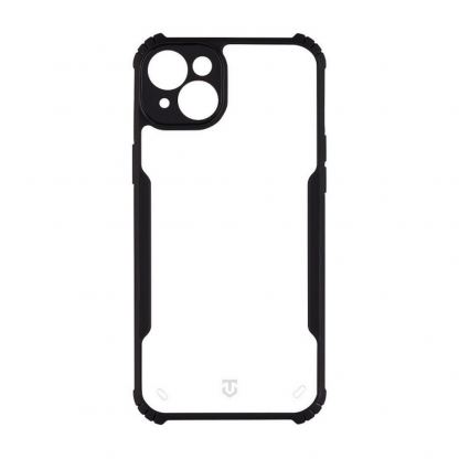 Tactical Quantum Stealth Hybrid Case - хибриден удароустойчив кейс за iPhone 15 Plus (черен-прозрачен) 2