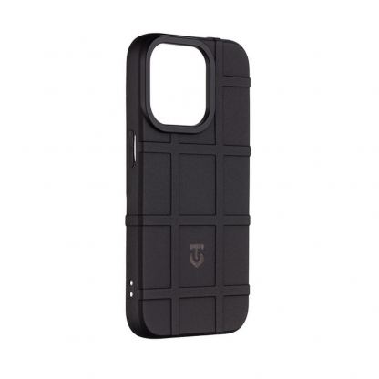 Tactical Infantry Case - удароустойчив силиконов (TPU) калъф за iPhone 15 Pro (черен) 2
