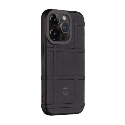 Tactical Infantry Case - удароустойчив силиконов (TPU) калъф за iPhone 14 Pro (черен) 2
