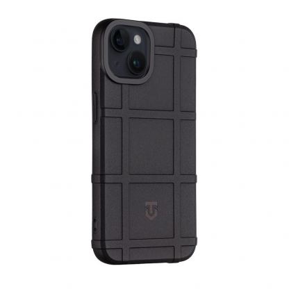 Tactical Infantry Case - удароустойчив силиконов (TPU) калъф за iPhone 14 (черен) 2
