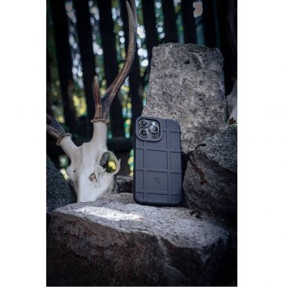 Tactical Infantry Case - удароустойчив силиконов (TPU) калъф за iPhone 14 (черен) 4