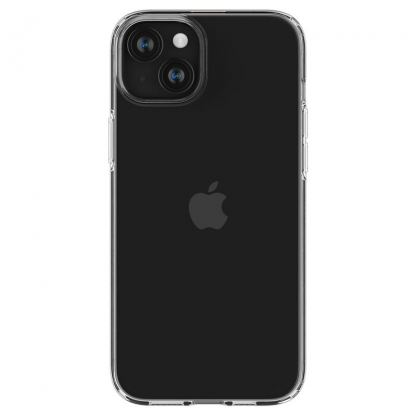 Spigen Crystal Flex Case - тънък качествен силиконов (TPU) калъф за iPhone 15 Plus (прозрачен)  2