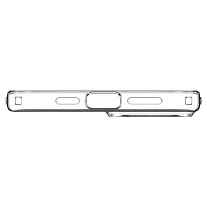 Spigen Crystal Flex Case - тънък качествен силиконов (TPU) калъф за iPhone 15 Plus (прозрачен)  5