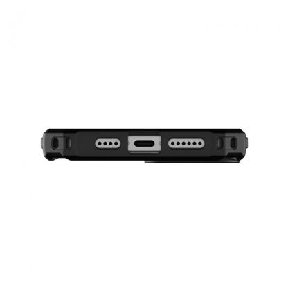 Urban Armor Gear Pathfinder MagSafe Case - удароустойчив хибриден кейс за iPhone 15 Plus (черен) 10