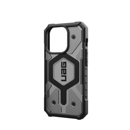 Urban Armor Gear Pathfinder MagSafe Case - удароустойчив хибриден кейс за iPhone 15 Pro (сив) 13