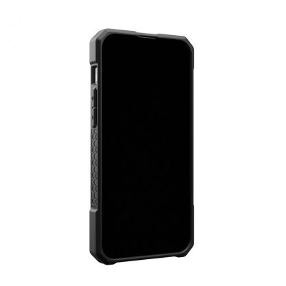 Urban Armor Gear Monarch Pro Kevlar Case - удароустойчив хибриден кейс с MagSafe за iPhone 15 Pro Max (черен-кевлар) 3