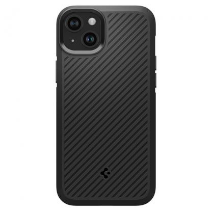 Spigen Core Armor - силиконов (TPU) калъф с висока степен на защита за iPhone 15 (черен) 2