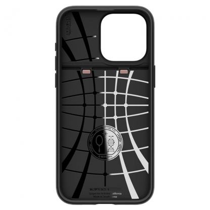 Spigen Slim Armor CS Case - хибриден кейс с отделение за кр. карти и най-висока степен на защита за iPhone 15 Pro Max (розово злато) 3