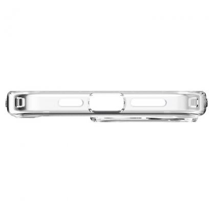 Spigen Crystal Hybrid Case - хибриден кейс с висока степен на защита за iPhone 15 Pro (прозрачен)	 5