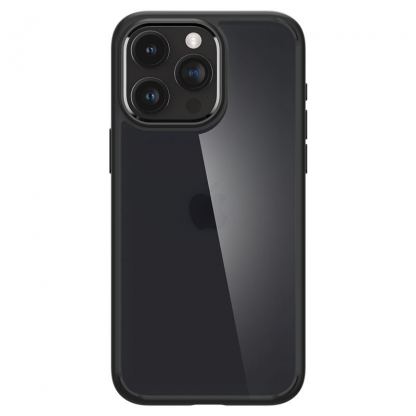 Spigen Ultra Hybrid Case - хибриден кейс с висока степен на защита за iPhone 15 Pro (черен-матиран) 2