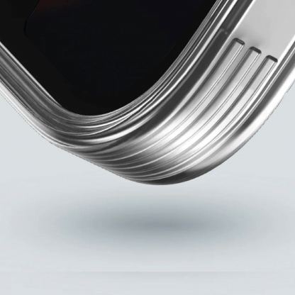 Uniq AirFender ID Flexible Case - удароустойчив силиконов (TPU) калъф с джоб за кредитна карта за iPhone 15 Pro (черен) 3