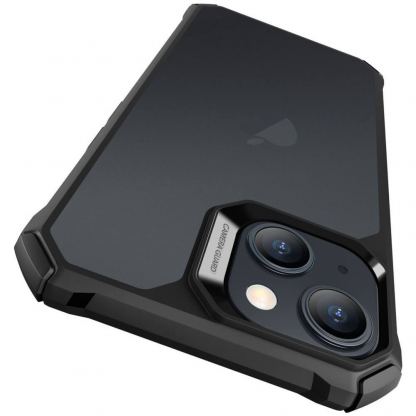 ESR Air Armor Case - хибриден удароустойчив кейс за iPhone 15 (черен-мат) 2