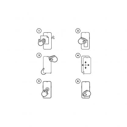 GrizzGlass HybridGlass Screen Protector - хибридно защитно покритие за дисплея на iPhone 15 Pro Max (прозрачно) 8