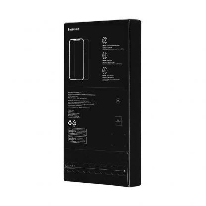 Baseus Crystal Series Privacy Tempered Glass Set (P60012018201-00) - калено стъклено защитно покритие с определен ъгъл на виждане за дисплея за iPhone 14 Pro Max (2 броя) 5