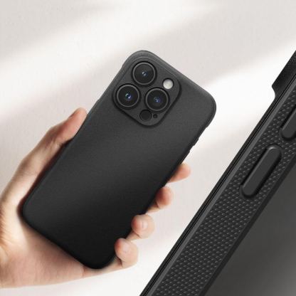 Ringke Onyx Case - силиконов (TPU) калъф за iPhone 15 Pro Max (черен) 4