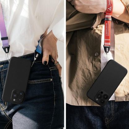 Ringke Onyx Case - силиконов (TPU) калъф за iPhone 15 Pro Max (черен) 9