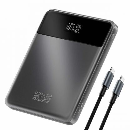 4smarts Power Bank Enterprise Slim 20000mAh 122.5W - външна батерия с 2xUSB-A и 2xUSB-C изходи и технология за бързо зареждане (сив) 2