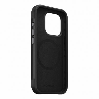 Nomad Rugged Case - хибриден удароустойчив кейс с MagSafe за iPhone 15 Pro (син) 5