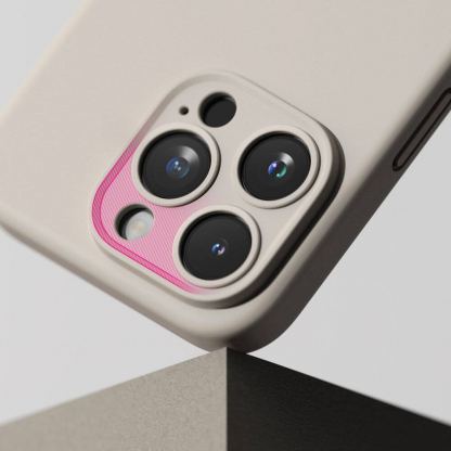 Ringke Liquid Silicone Magnetic Case - силиконов (TPU) калъф с MagSafe за iPhone 15 Pro (бежов) 7