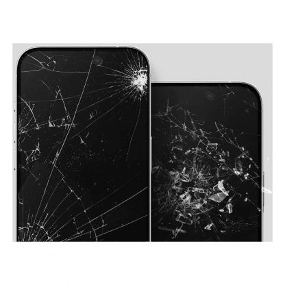 Ringke Privacy Full Cover Tempered Glass - калено стъклено защитно покритие с определен ъгъл на виждане за дисплея на iPhone 15 Pro Max (черен-прозрачен) 3