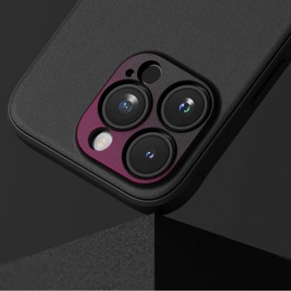 Ringke Onyx Magnetic MagSafe Case - силиконов (TPU) калъф с MagSafe за iPhone 15 Pro (черен) 12