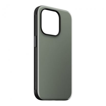 Nomad Sport Case - хибриден удароустойчив кейс с MagSafe за iPhone 15 Pro (зелен) 3