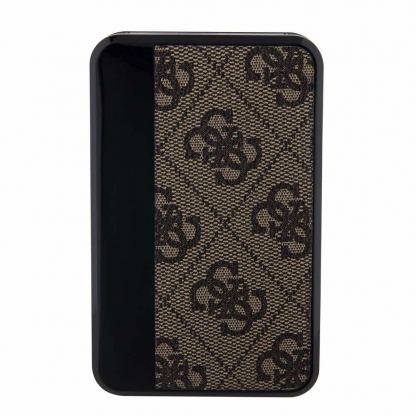 Guess PU 4G Power Bank 10000 mAh 18W - преносима външна батерия с USB-C порт, USB-A изход и технология за бързо зареждане (кафяв) 4