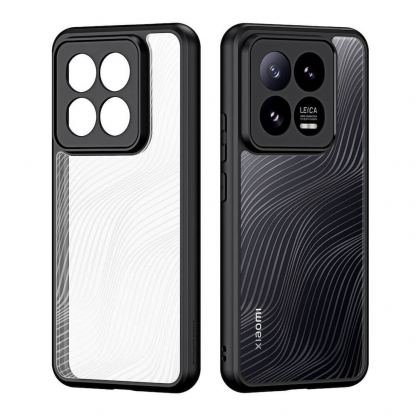 Dux Ducis Aimo Hybrid Case - хибриден удароустойчив кейс Xiaomi 14 Pro (черен-прозрачен) 2