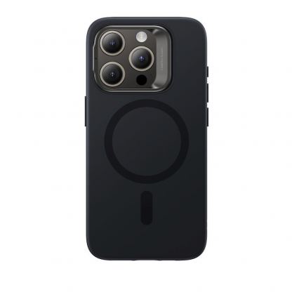 ESR Cloud Kickstand Halolock MagSafe Case - силиконов (TPU) калъф с MagSafe за iPhone 15 Pro (черен) 4