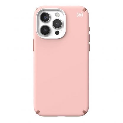 Speck Presidio 2 Pro Case - удароустойчив хибриден кейс за iPhone 15 Pro Max (розов) 2