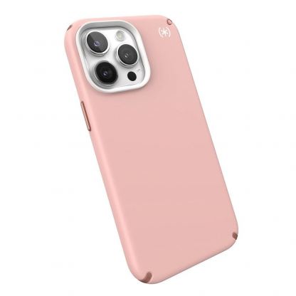 Speck Presidio 2 Pro Case - удароустойчив хибриден кейс за iPhone 15 Pro Max (розов) 4