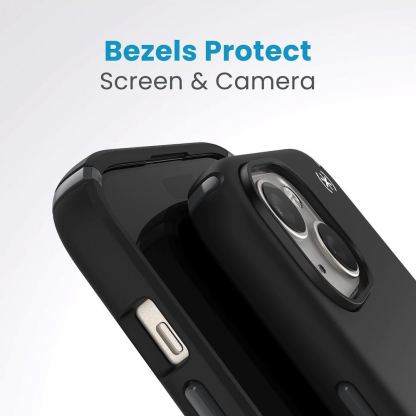 Speck Presidio 2 Pro Case - удароустойчив хибриден кейс за iPhone 15 (черен) 8
