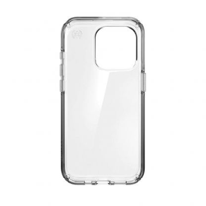 Speck Presidio Perfect Clear - удароустойчив хибриден кейс за iPhone 15 Pro (прозрачен) 3