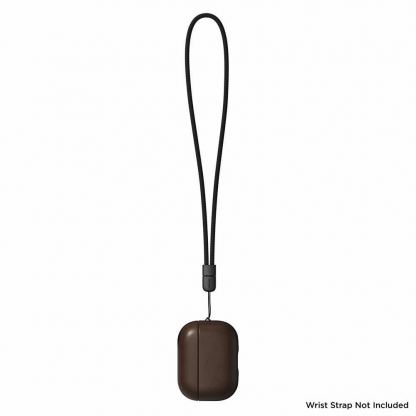 Nomad Modern Leather Case - кожен (естествена кожа) кейс за Apple Airpods Pro 2, AirPods Pro (тъмнокафяв) 11