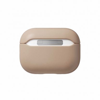 Nomad Modern Leather Case - кожен (естествена кожа) кейс за Apple Airpods Pro 2, AirPods Pro (бежов) 3