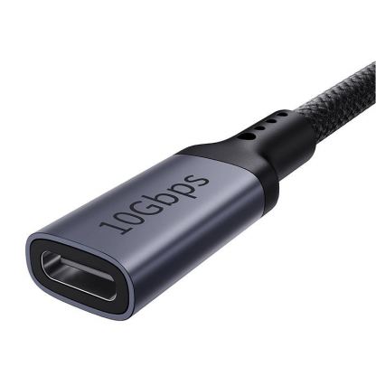 Baseus High Definition Extension Cable USB-C Male to Female 10Gbps - удължителен USB-C кабел (100 см) (черен) 5