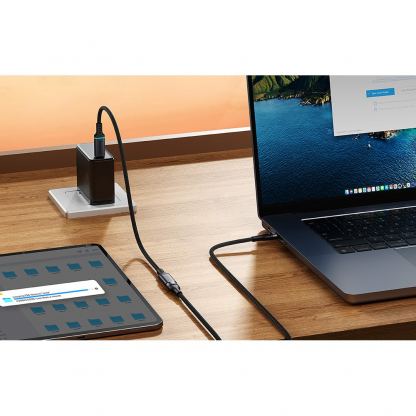 Baseus High Definition Extension Cable USB-C Male to Female 10Gbps - удължителен USB-C кабел (100 см) (черен) 12