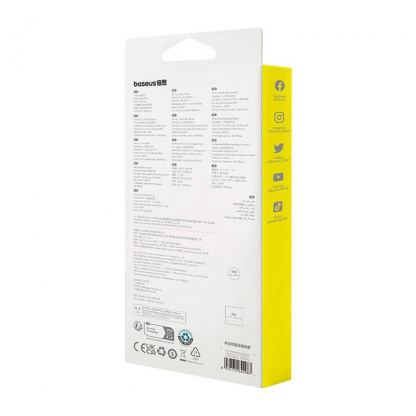 Baseus Habitat USB-A to USB-C Cable 100W - биоразградим USB кабел за устройства с USB-C порт (100 см) (розов) 6