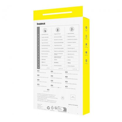 Baseus Fauxther Leather Case - кожен кейс за iPhone 15 Plus (черен) 5