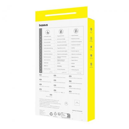 Baseus Fauxther Leather Case - кожен кейс за iPhone 15 (черен) 5