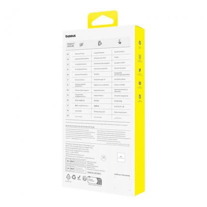 Baseus Diamond Privacy Tempered Glass Film (0.30mm) - калено стъклено защитно покритие с определен ъгъл на виждане за дисплея на iPhone 15 Plus (черен-прозрачен) 5