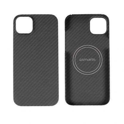 4smarts UltiMag Aramid Case - кевларен кейс с MagSafe за iPhone 14 (черен) 6