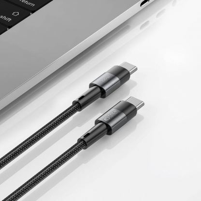 Tech-Protect Ultraboost USB-C to USB-C Cable 100W - USB-C към USB-C кабел за устройства с USB-C порт (200 см) (черен) 4